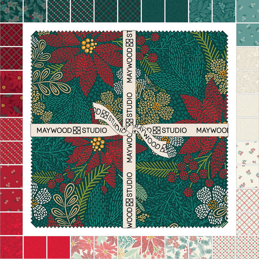 SQ-MASHOST Holiday Stitches by Maywood Studio