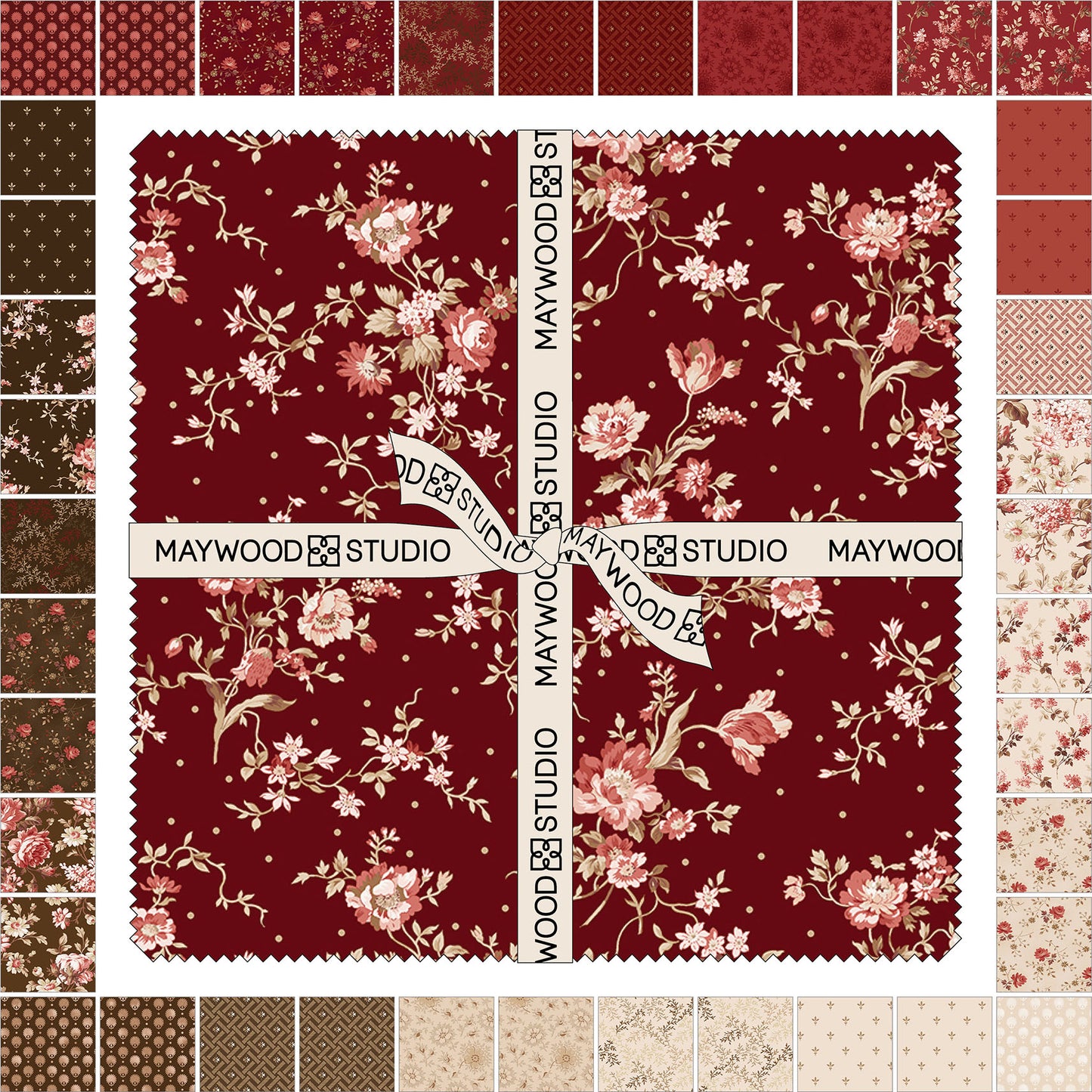 SQ-MASMARO Madder Rose by Maywood Studio