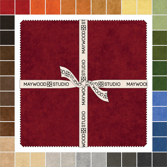 SQ-MASSHPF-NATU SHADOW PLAY FLANNEL NATURALS 10" SQUARES (42PC)