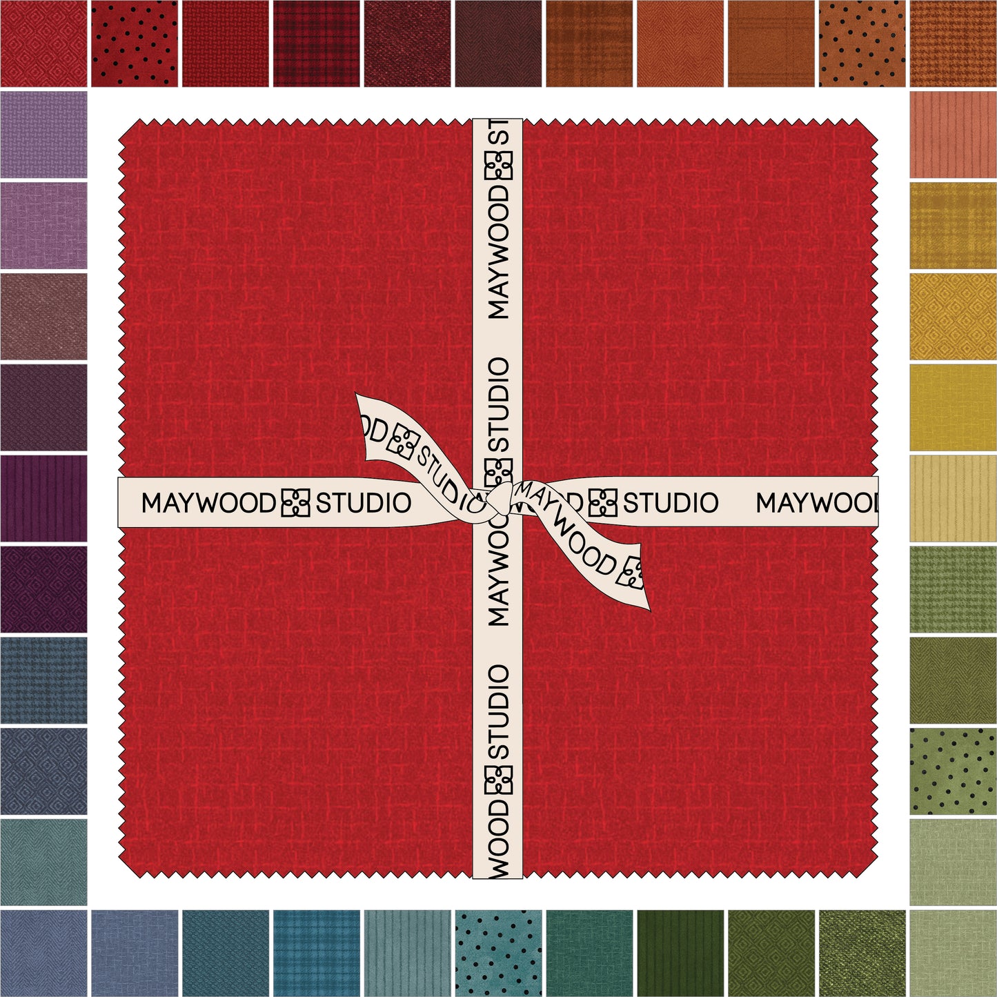 SQ-MASWOF-COL Woolies Flannel by Bonnie Sullivan for Maywood Studio