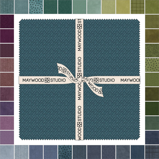 SQ-MASWOF-GEMS Woolies Flannel by Bonnie Sullivan for Maywood Studio