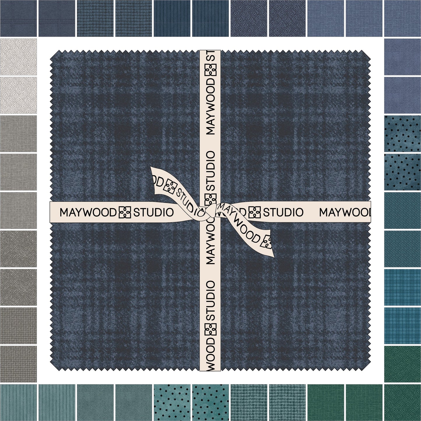 SQ-MASWOF-STS Woolies Flannel by Bonnie Sullivan for Maywood Studio