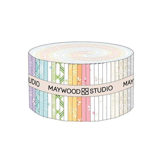 ST-MASKBBF-SWDR KIMBERBELL BASICS FLANNEL SWEET DREAMS 2.5" STRIPS (40PC)