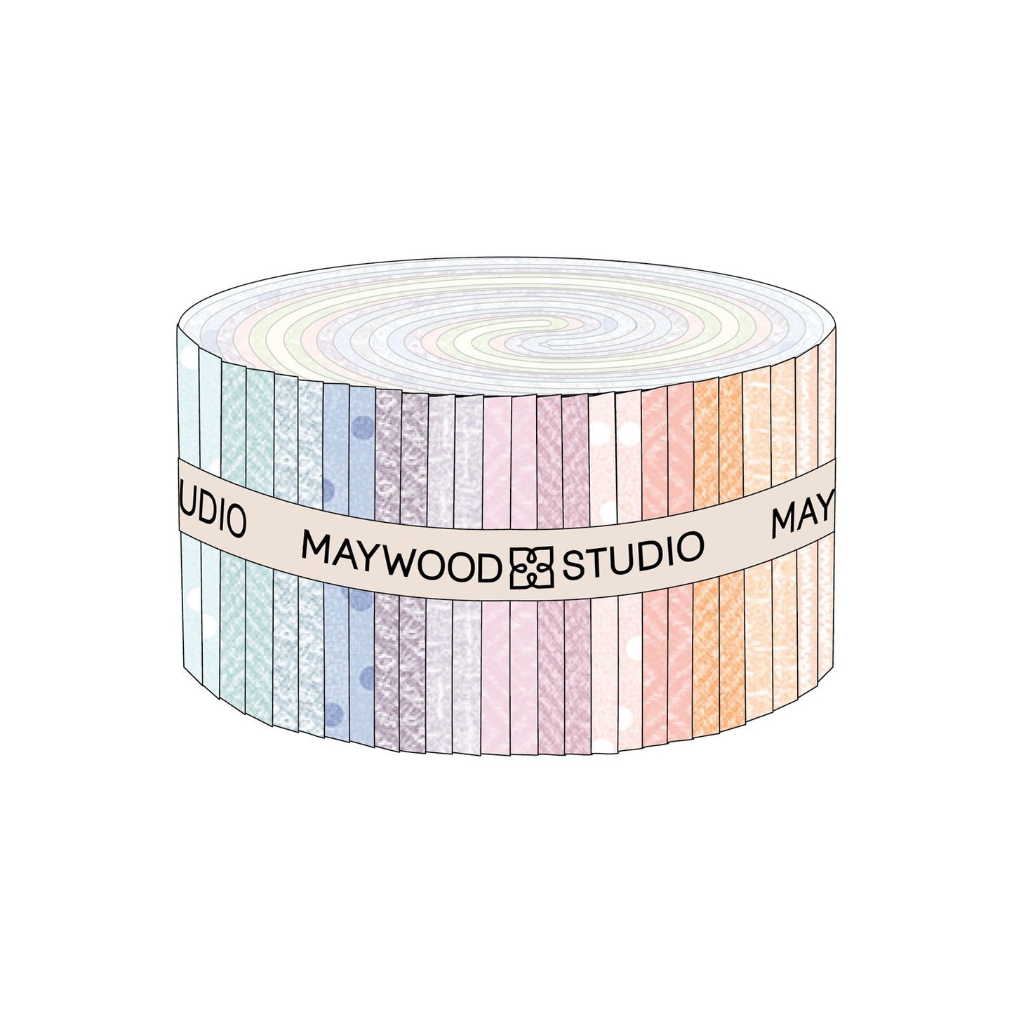 ST-MASLILF Woolies Flannel - Little Lambies by Bonnie Sullivan for Maywood Studio