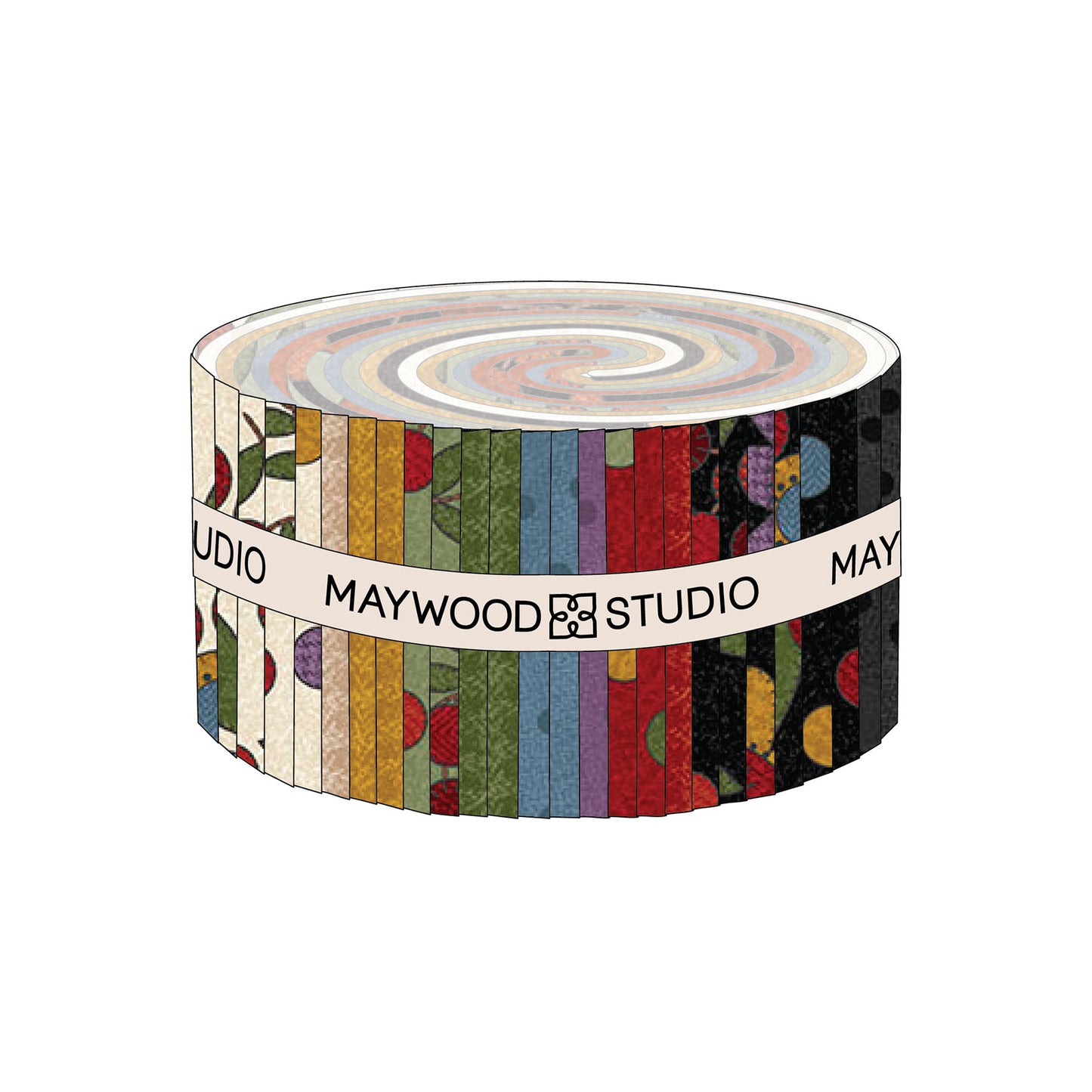 ST-MASPEFF Penny Flower Flannel by Bonnie Sullivan from Maywood Studio