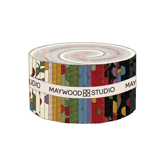 ST-MASPEFF Penny Flower Flannel by Bonnie Sullivan from Maywood Studio