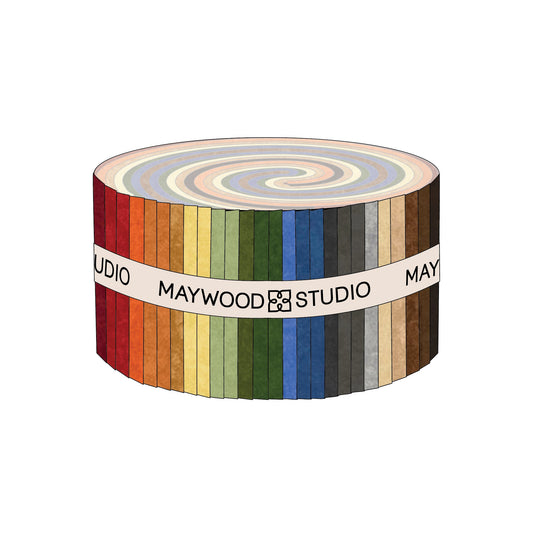 ST-MASSHPF-NATU SHADOW PLAY FLANNEL NATURALS 2.5" STRIPS (40PC)