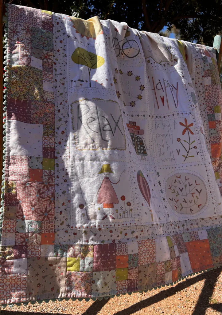 P136 Simply Be Cot Quilt