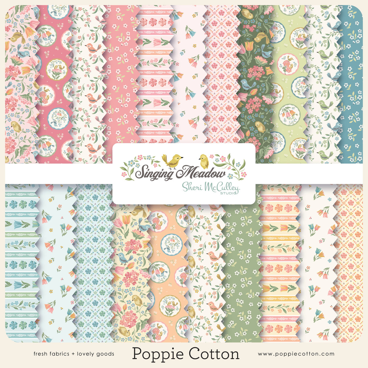 SM271825 Singing Meadow 10-inch Precuts