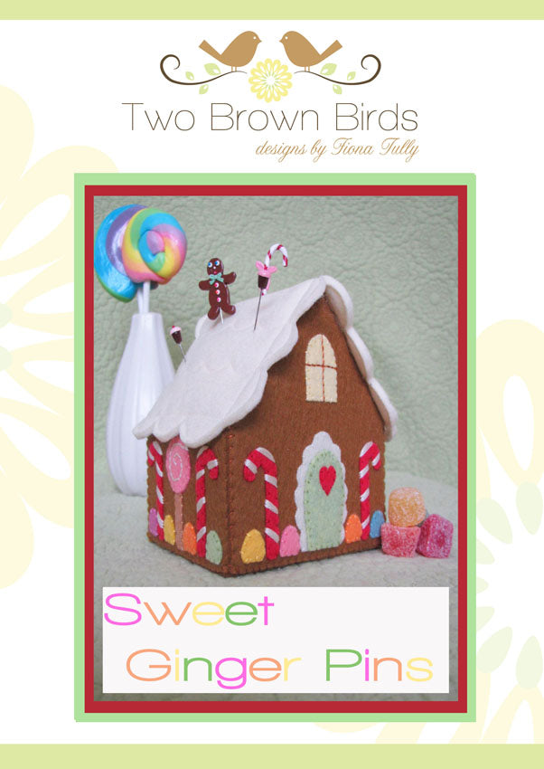 TB028 SWEET GINGER PINS BY TWO BROWN BIRDS