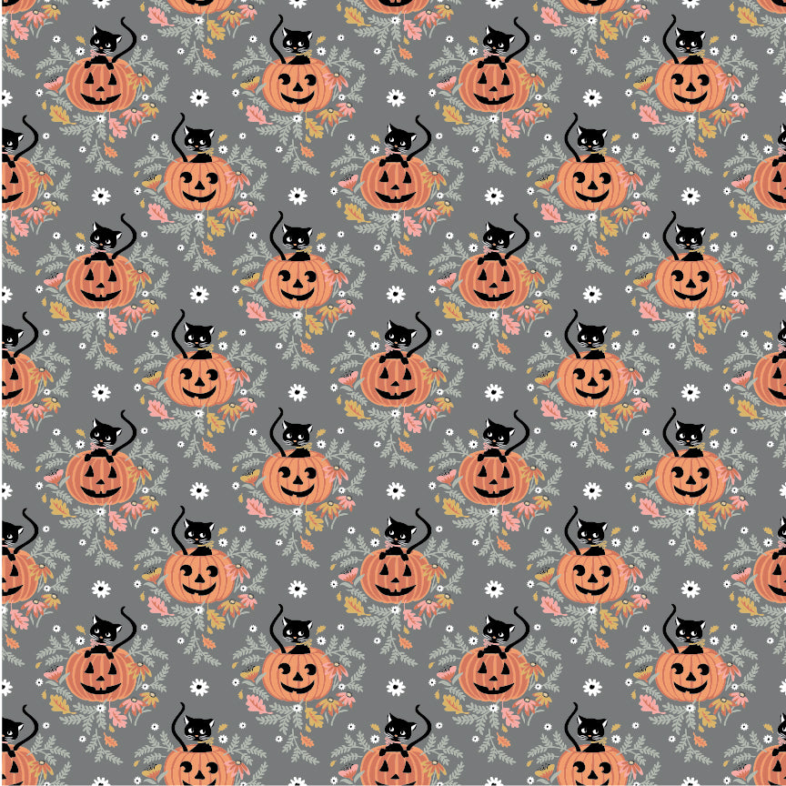GW271410 The Good Witch Pumpkin Patch Cat