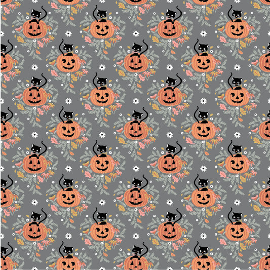 GW271410 The Good Witch Pumpkin Patch Cat