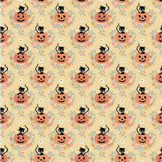 GW271411 The Good Witch Pumpkin Patch Cat