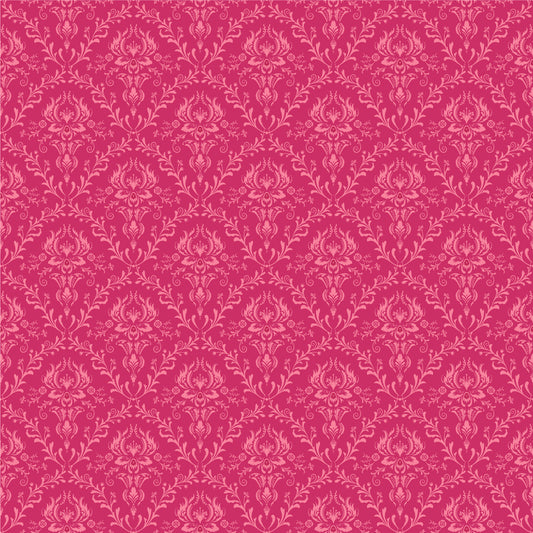TS271606 Tennessee Summer Demure Damask Red
