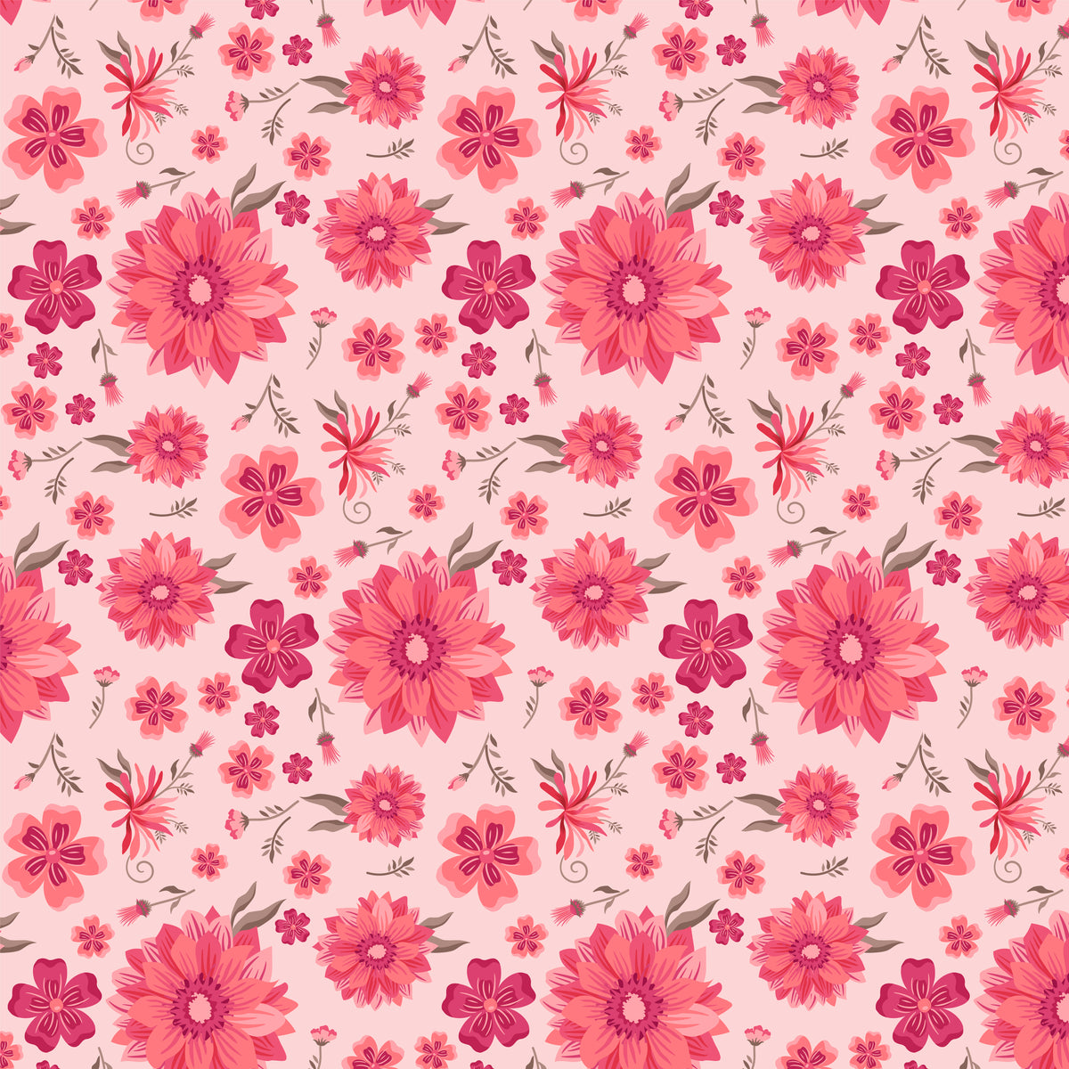 TS271602 Tennessee Summer Southern Floral Blush