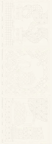 DV4265 TEATIME SASHIKO PANEL NEUTRAL