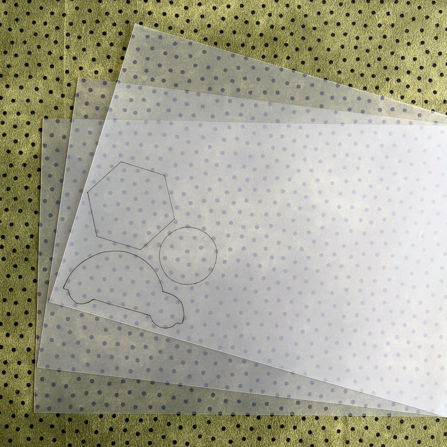 TPSA3 Template Plastic Sheets A3 - 0.3mm - 25 pack