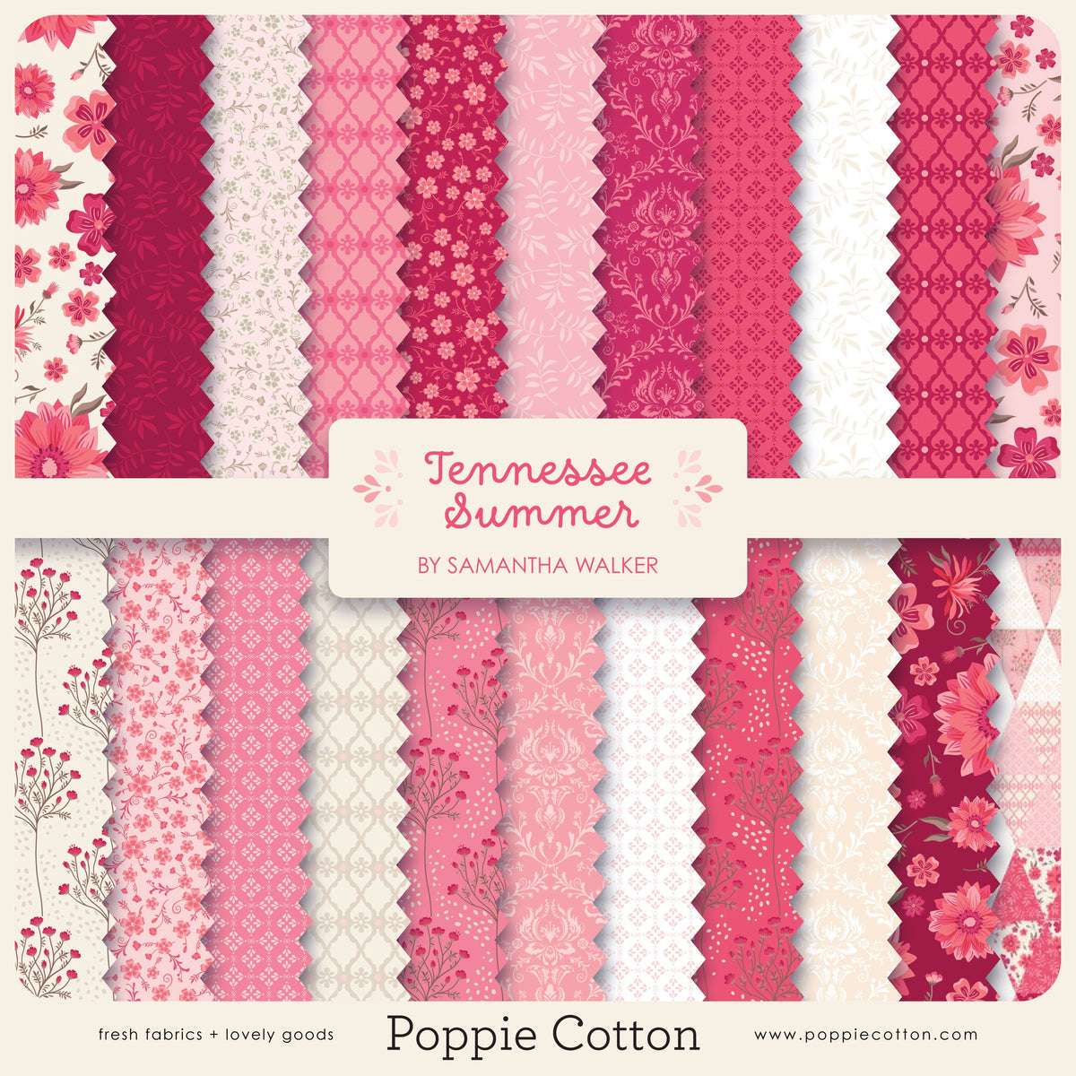 TS271623 Tennessee Summer Fat Quarter Bundle