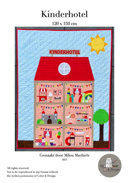 CD001 Kinderhotel - Quiltpattern