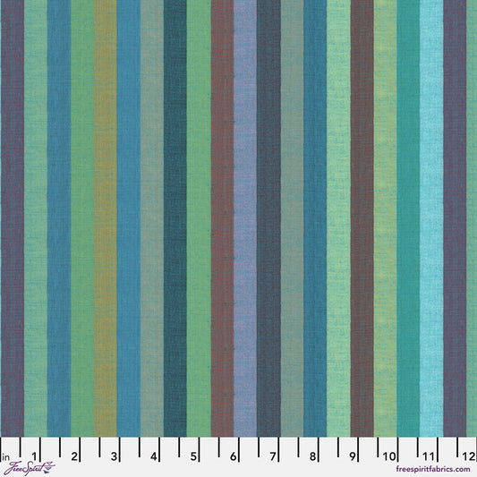 WSGP003.AZURE Woven Stripes Azure