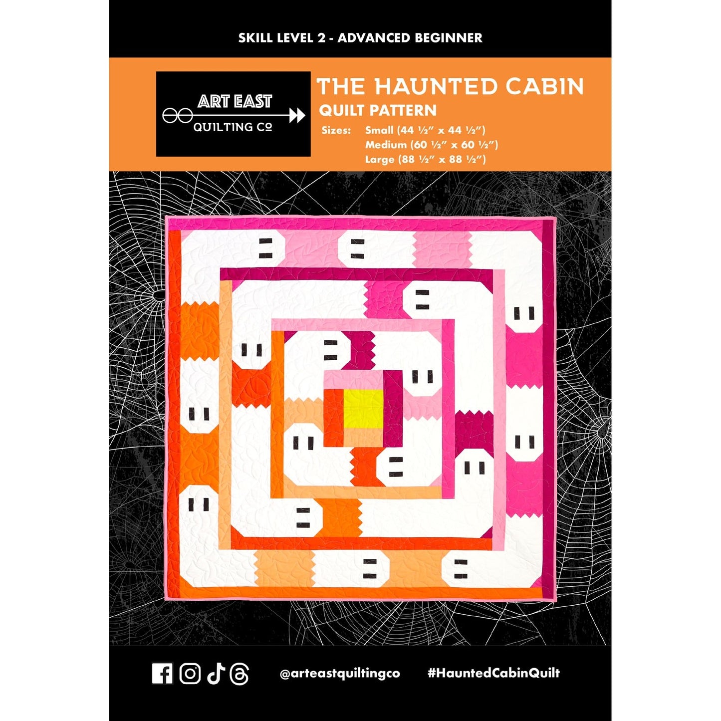 AEQHC0924 The Haunted Cabin Pattern by Art East Quilting Inc.