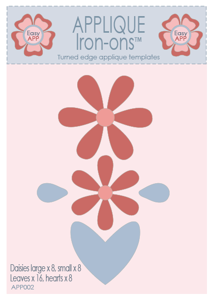 APP02 PACK OF 6 petal daisy flowers