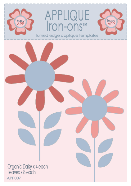 APP07 Organic daisies Easy APP template pack