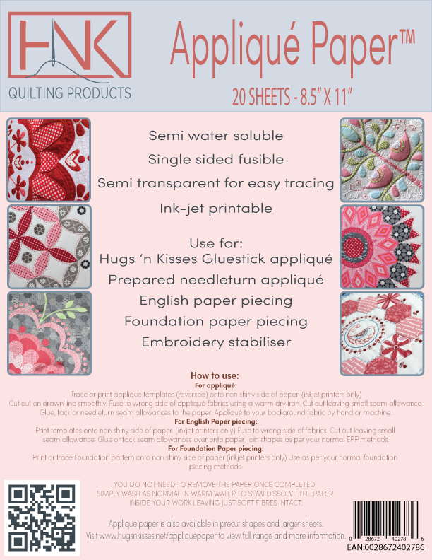 HNKHaby13 Applique paper™ 20 sheet pack