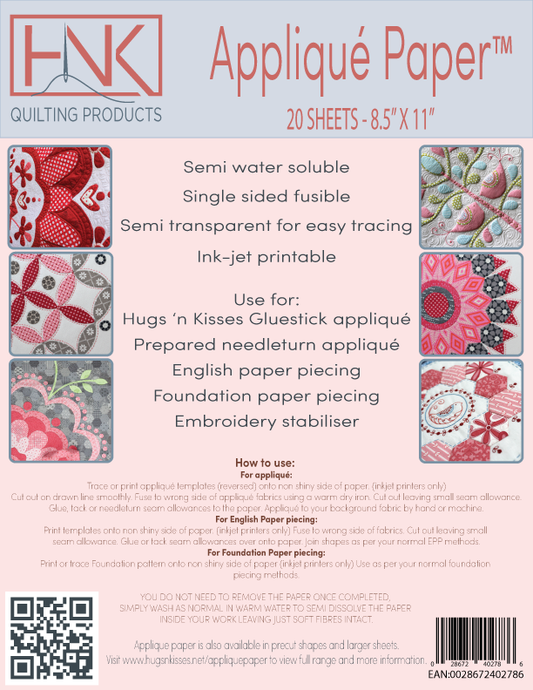 HNKHaby13 Applique paper™ 20 sheet pack