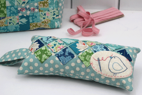 Hnk164 Birdy Squared pinchusion