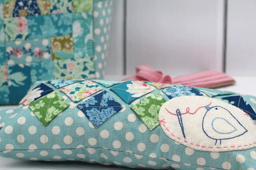 Hnk164 Birdy Squared pinchusion