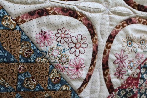 HNK195/17 Bonnie baskets - stitchers garden