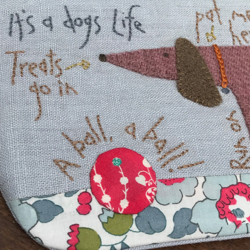 P121 A Dogs Life Pencil Case