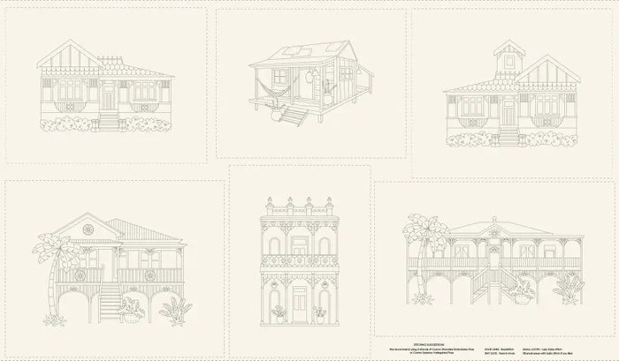 DV7986 Home Sweet Home Stitchery