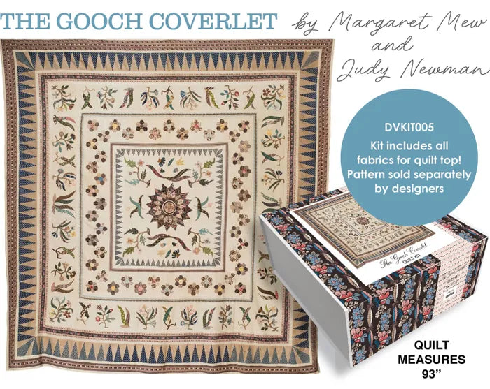 DVKIT005 The Gooch Coverlet Quilt Kit