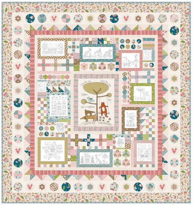 DVKIT006 Out & About Quilt Kit