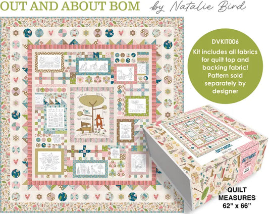 DVKIT006 Out & About Quilt Kit