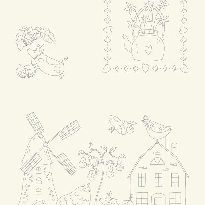 DV8012 Farm Life Stitchery