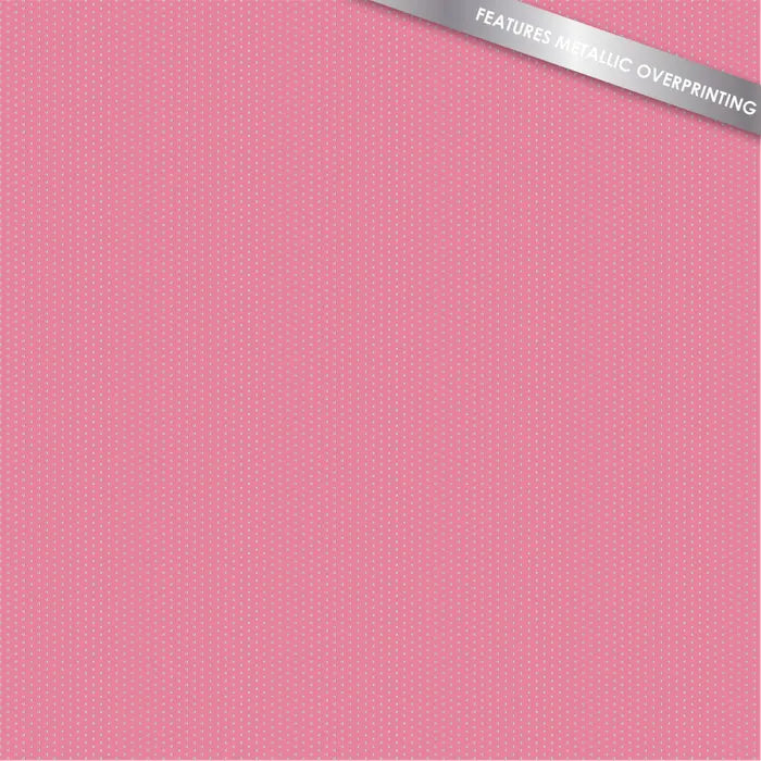 DVC1205 Pin Pricks Pink - Silver Metallic