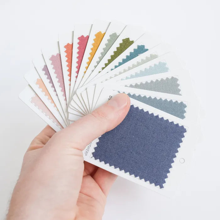 DVSC011 DEVONSTONE LINEN SOLIDS SAMPLE CARD SET