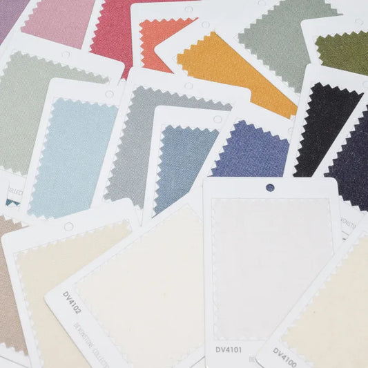 DVSC011 DEVONSTONE LINEN SOLIDS SAMPLE CARD SET