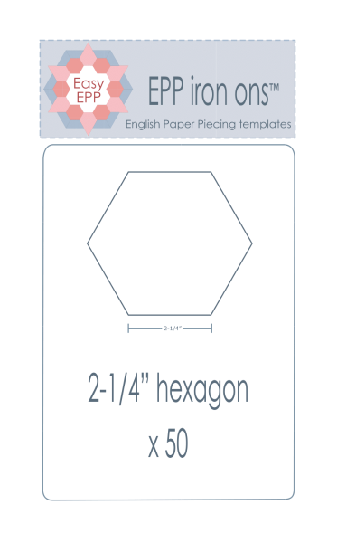 EPP87 2-1/4" hexagon x 50