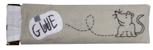 HNK60/13  Hexie club gluepen pouch