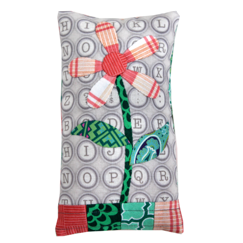 HNK95/8  Simple flower pincushion - applique club