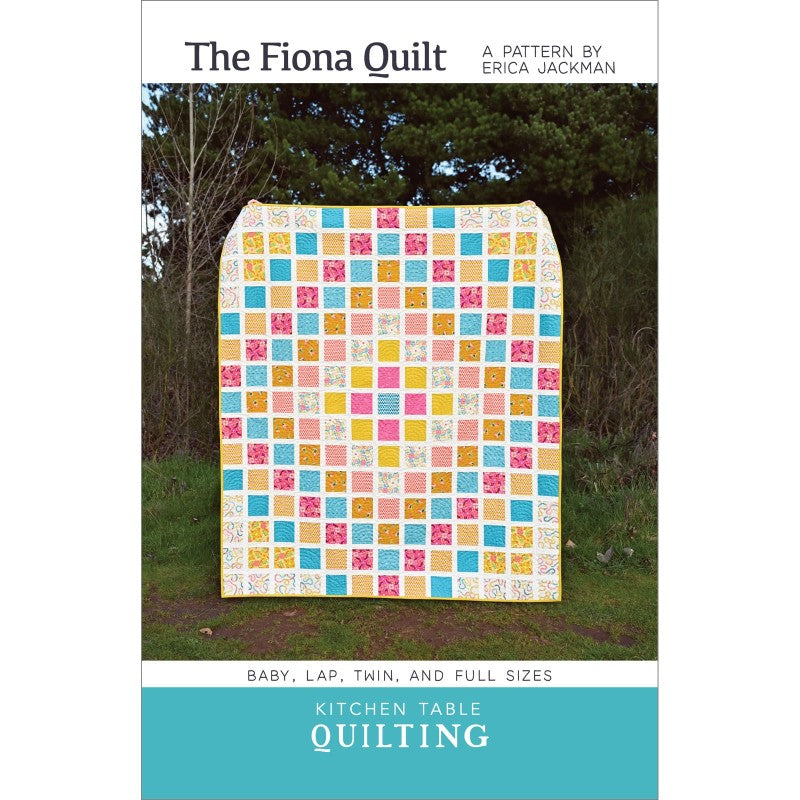 KTQ175 The Fiona Quilt Pattern by Kitchen Table Quilting