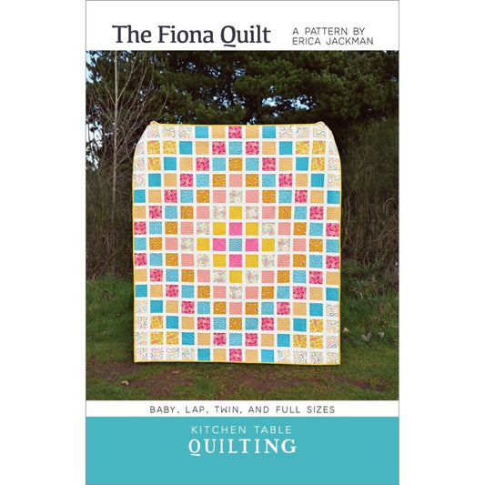 KTQ175 The Fiona Quilt Pattern by Kitchen Table Quilting