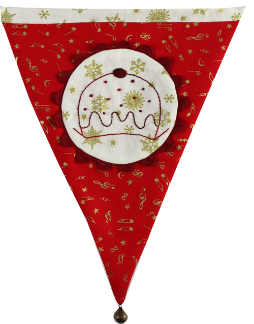 HNK156/11 Christmas club - Festive bunting