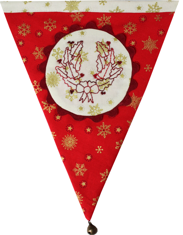 HNK156/11 Christmas club - Festive bunting