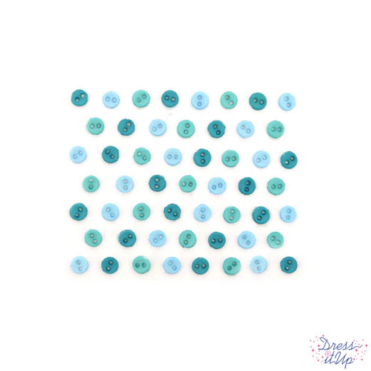 9527 Micro Rounds Ocean Colors