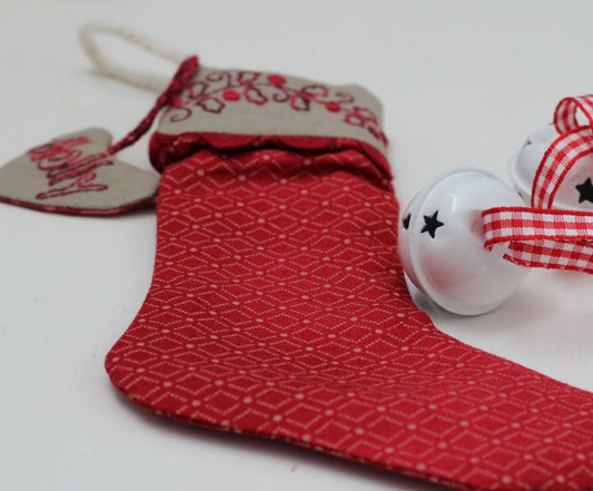 HNK156/7 Christmas club - mini stocking bunting